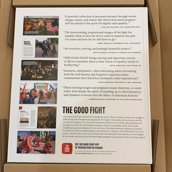 The Good Fight coffee table book NEW - Picture 3 of 7